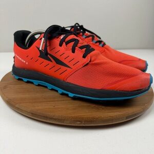 Altra Superior 5 Red and Black Trail Running Shoes